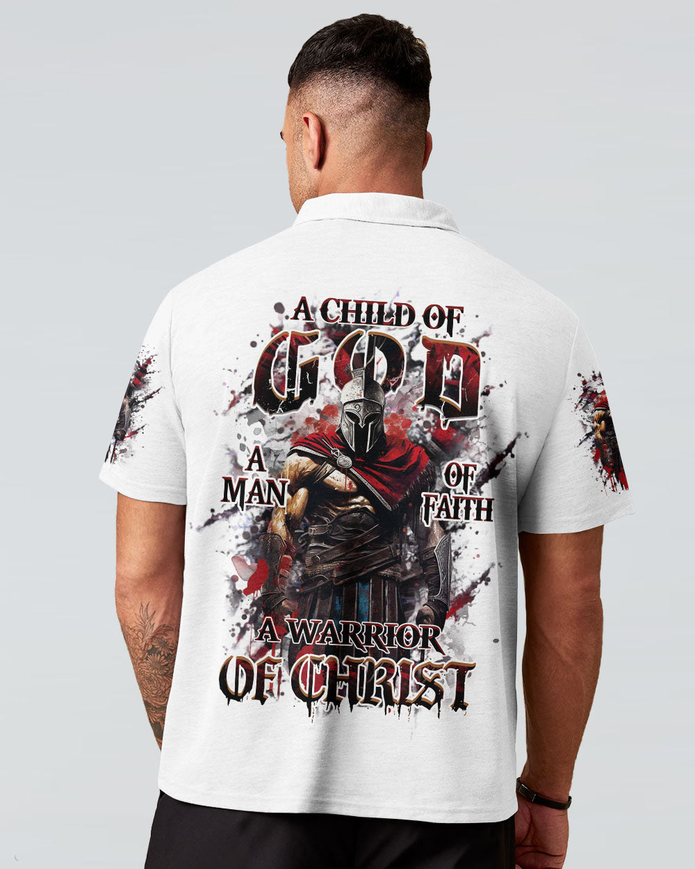 A Warrior Of Christ Men's All Over Print Shirt - Yhhn3012242