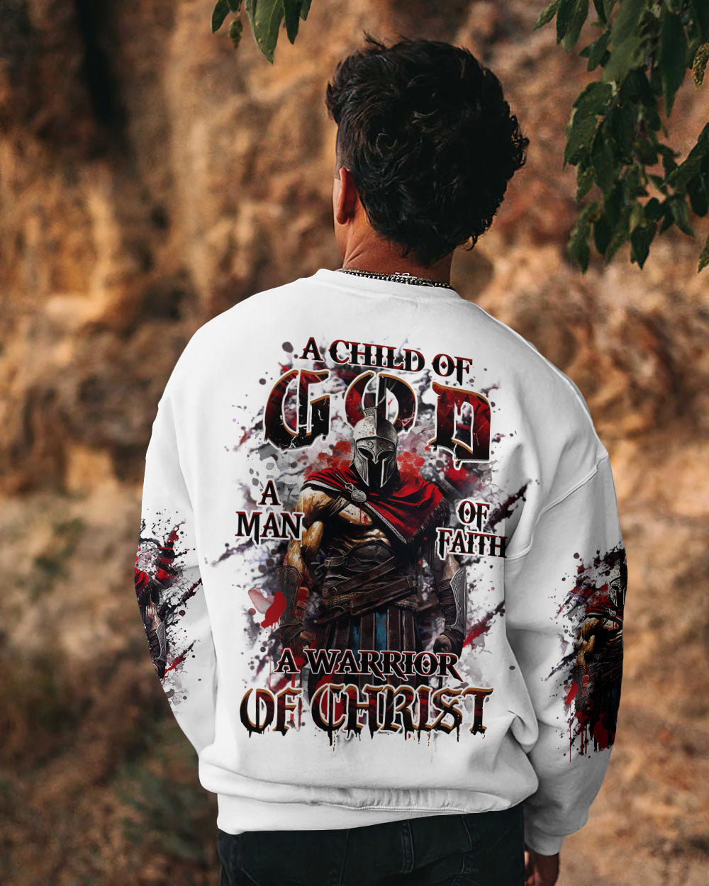 A Warrior Of Christ Men's All Over Print Shirt - Yhhn3012242