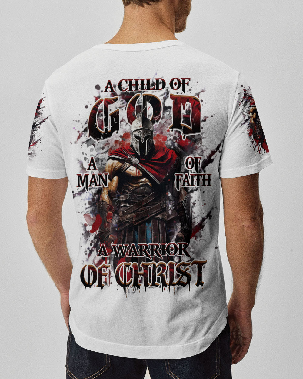 A Warrior Of Christ Men's All Over Print Shirt - Yhhn3012242