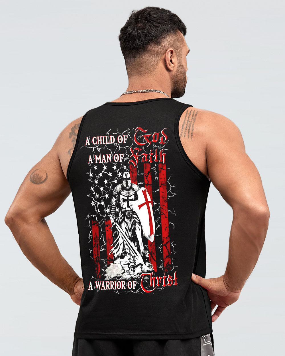 A Warrior Of Christ Men's All Over Print Shirt - Yhln0110243