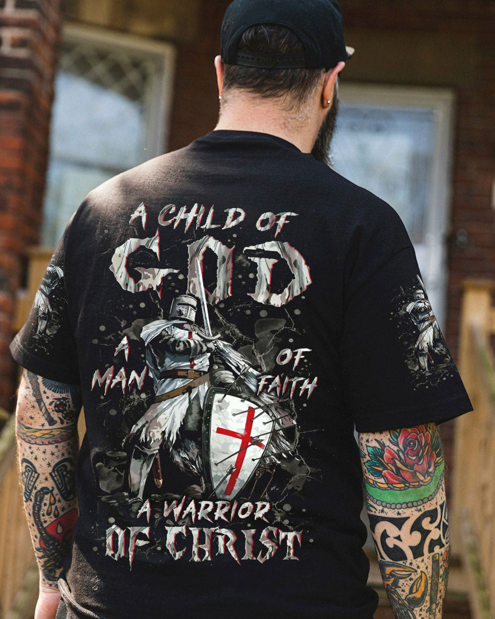 A Warrior Of Christ Men's All Over Print Shirt - Yhln0409243