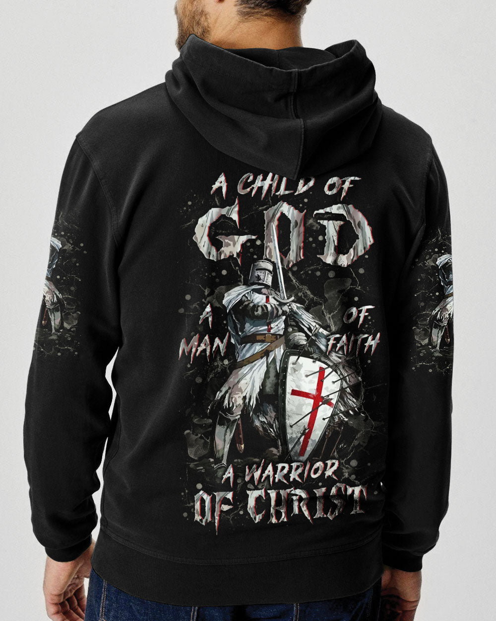 A Warrior Of Christ Men's All Over Print Shirt - Yhln0409243