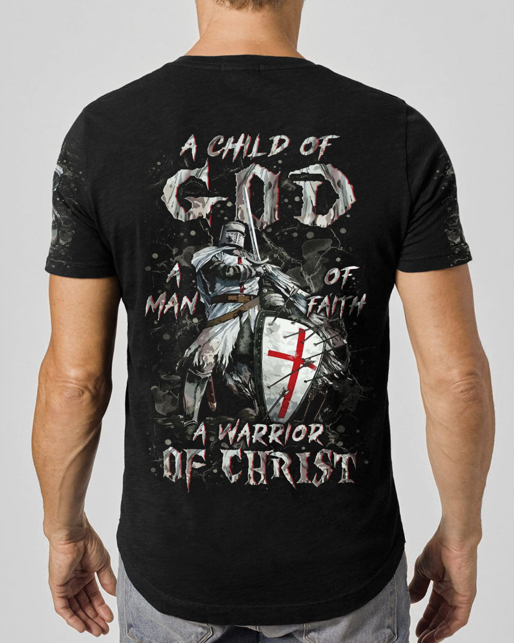 A Warrior Of Christ Men's All Over Print Shirt - Yhln0409243