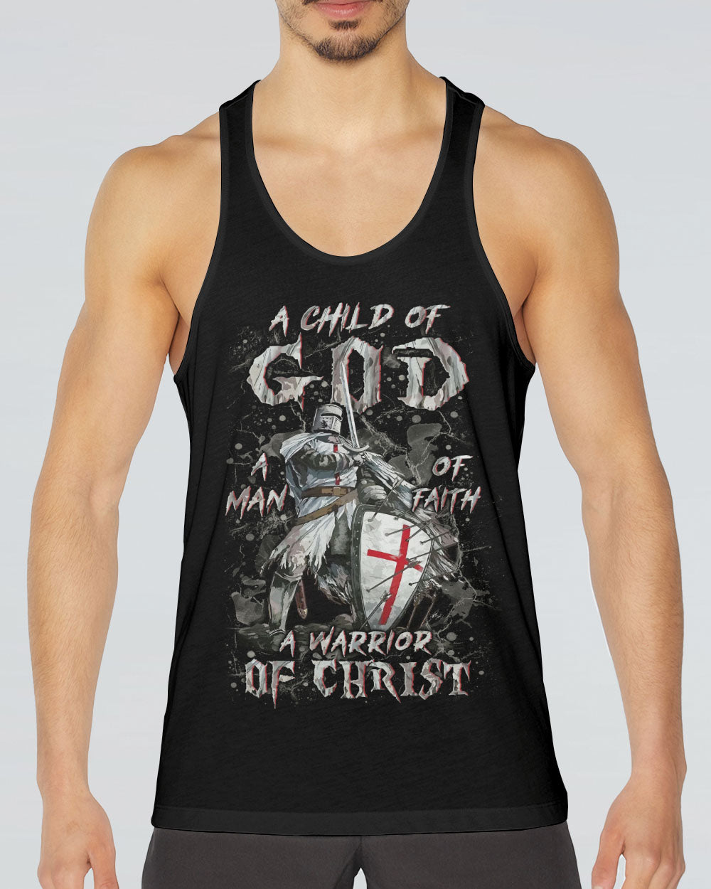 A Warrior Of Christ Men's All Over Print Shirt - Yhln0409243