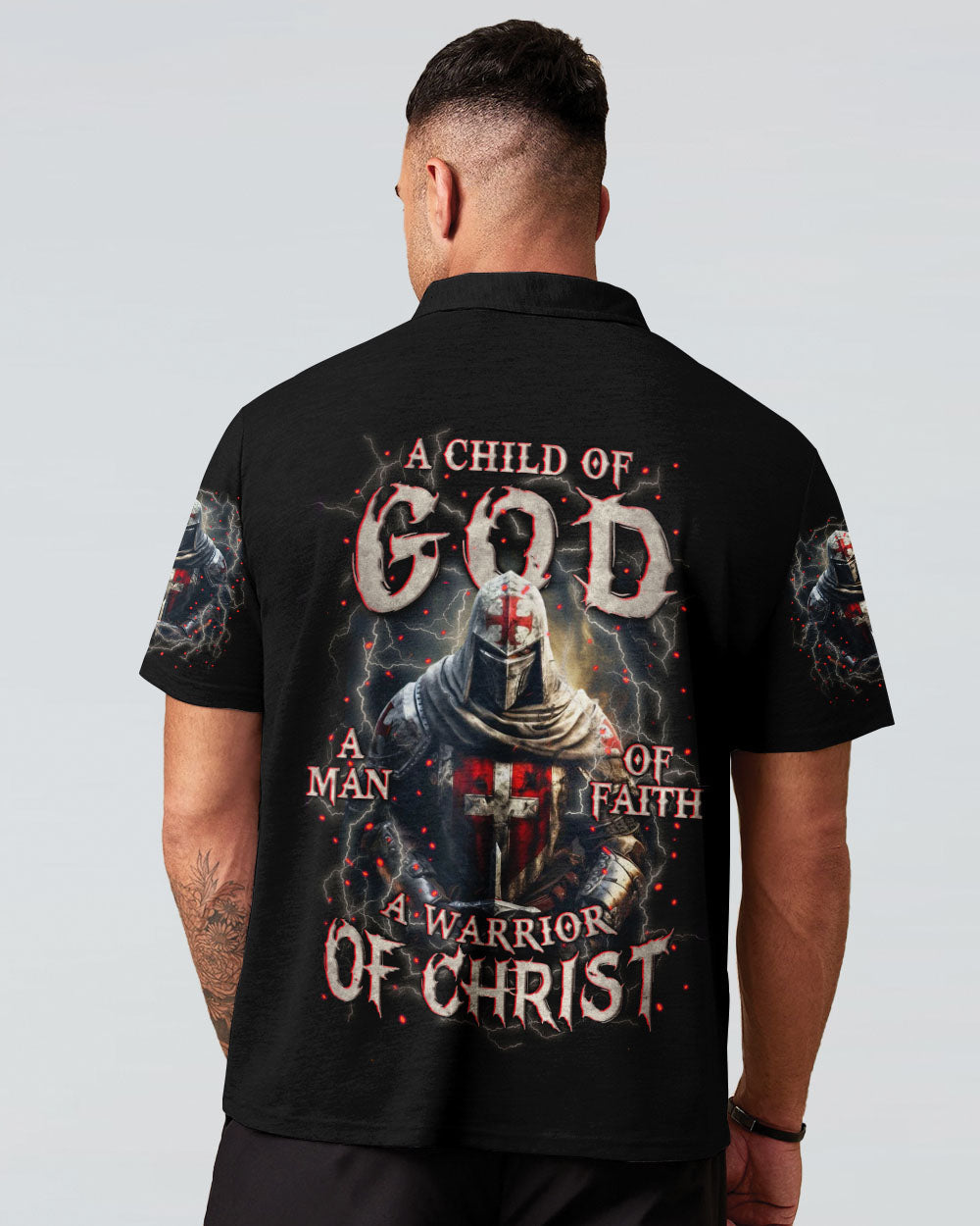 A Warrior Of Christ Men's All Over Print Shirt - Yhln0502253