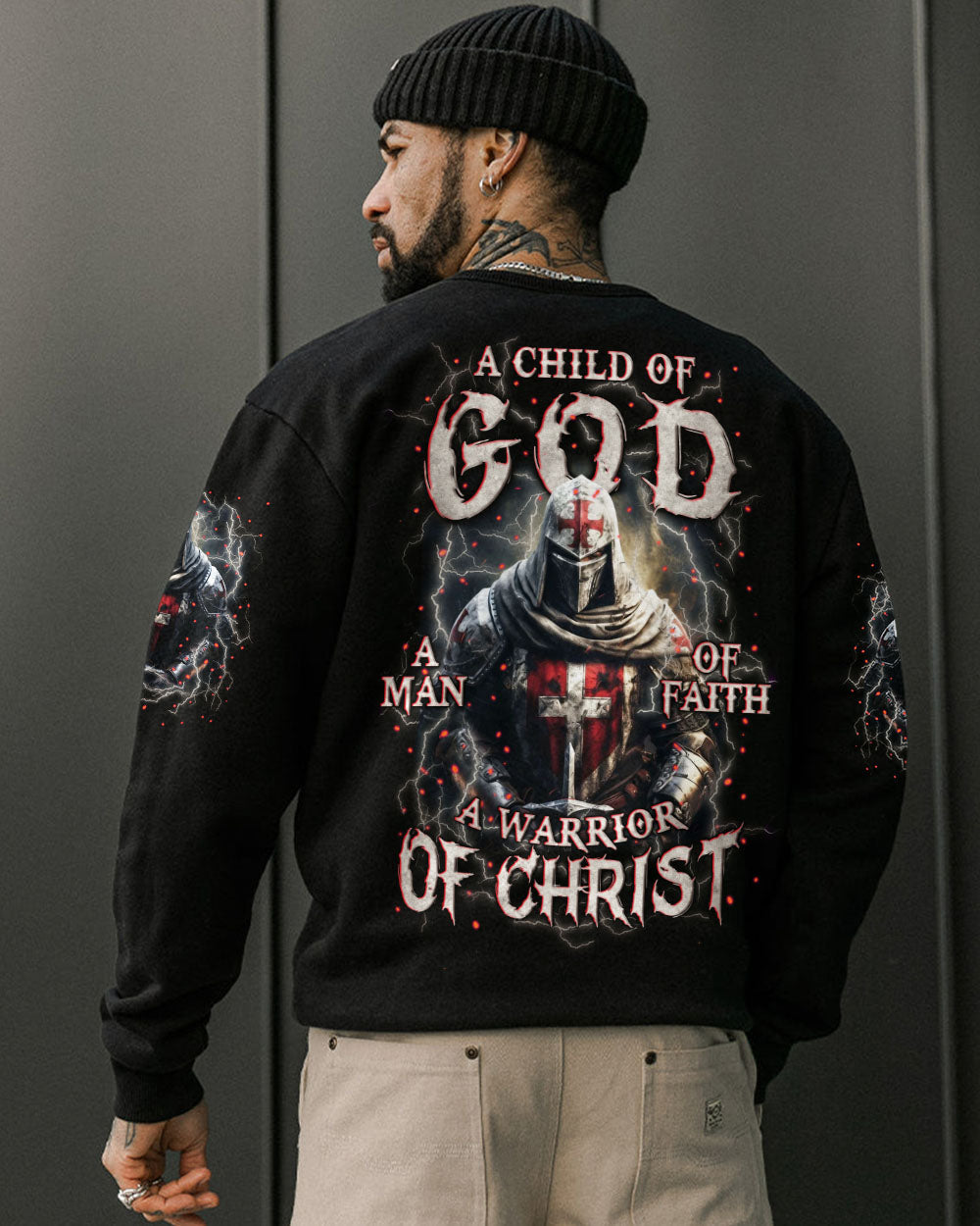 A Warrior Of Christ Men's All Over Print Shirt - Yhln0502253