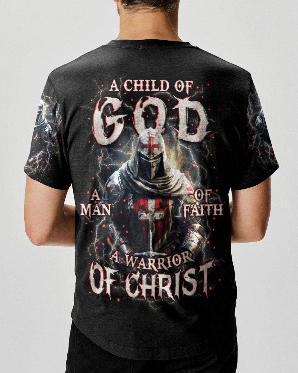 A Warrior Of Christ Men's All Over Print Shirt - Yhln0502253