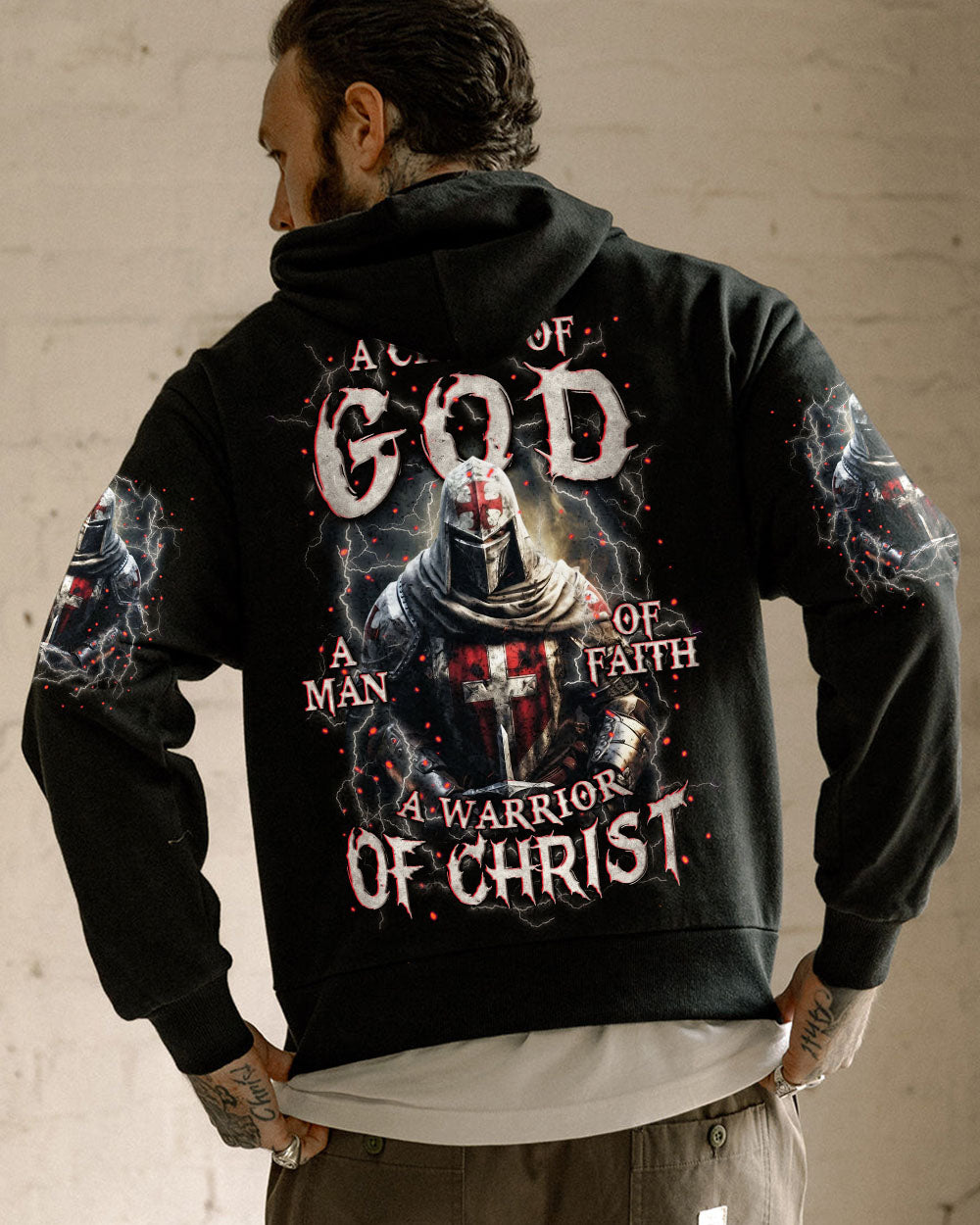 A Warrior Of Christ Men's All Over Print Shirt - Yhln0502253