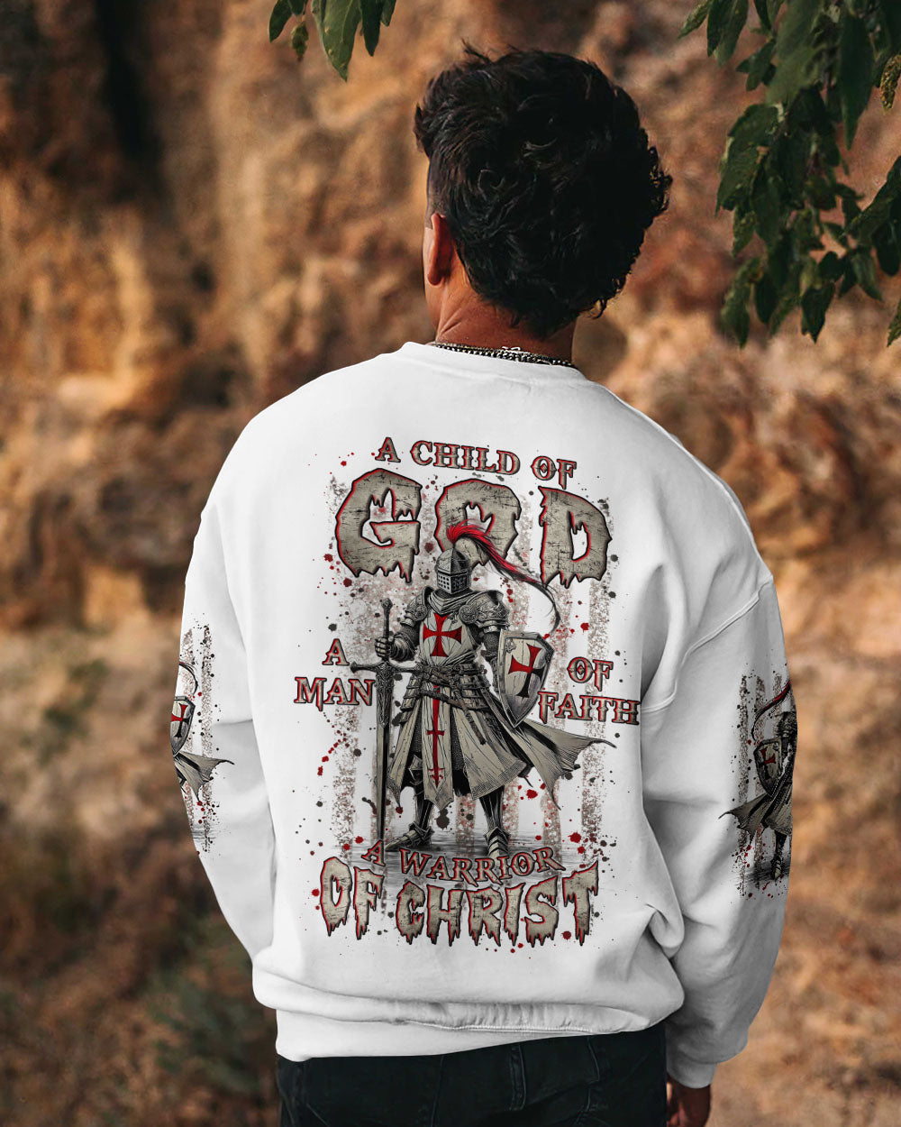 A Warrior Of Christ Men's All Over Print Shirt - Yhln0703253