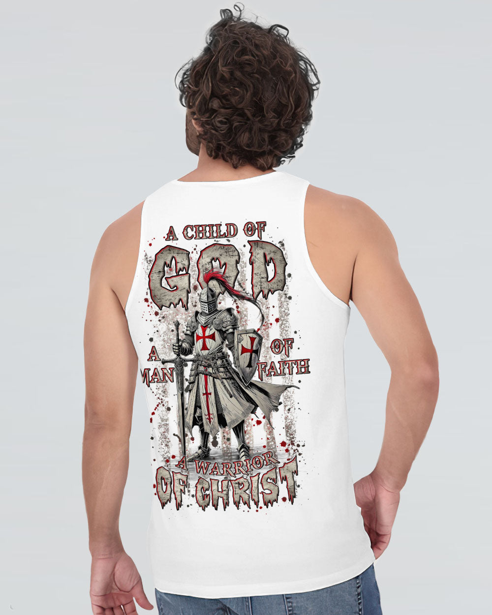 A Warrior Of Christ Men's All Over Print Shirt - Yhln0703253