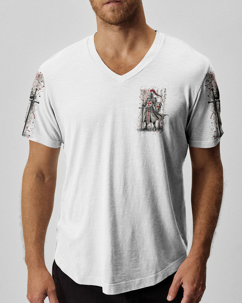 A Warrior Of Christ Men's All Over Print Shirt - Yhln0703253