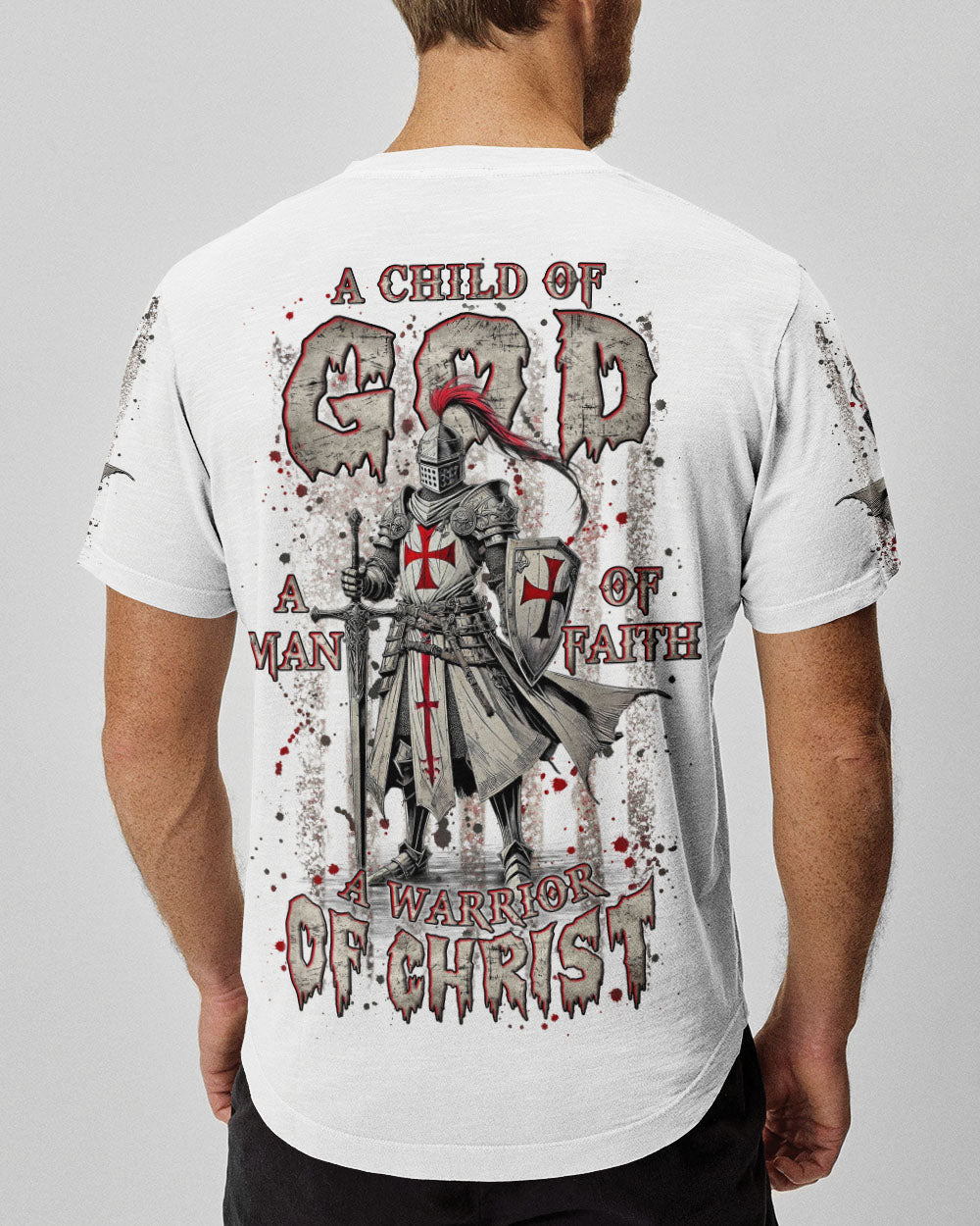 A Warrior Of Christ Men's All Over Print Shirt - Yhln0703253