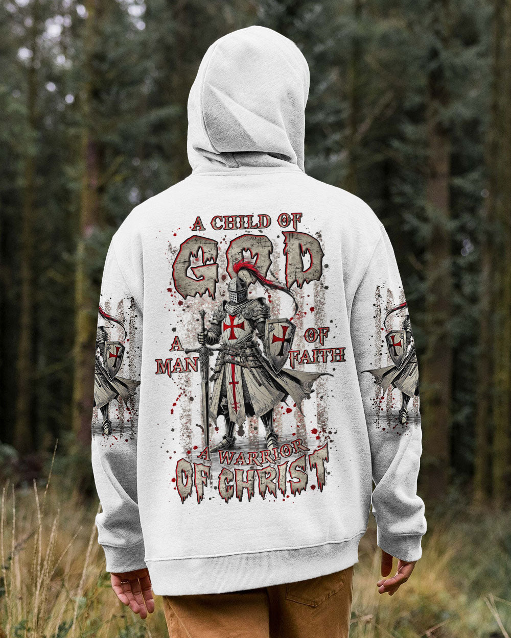 A Warrior Of Christ Men's All Over Print Shirt - Yhln0703253