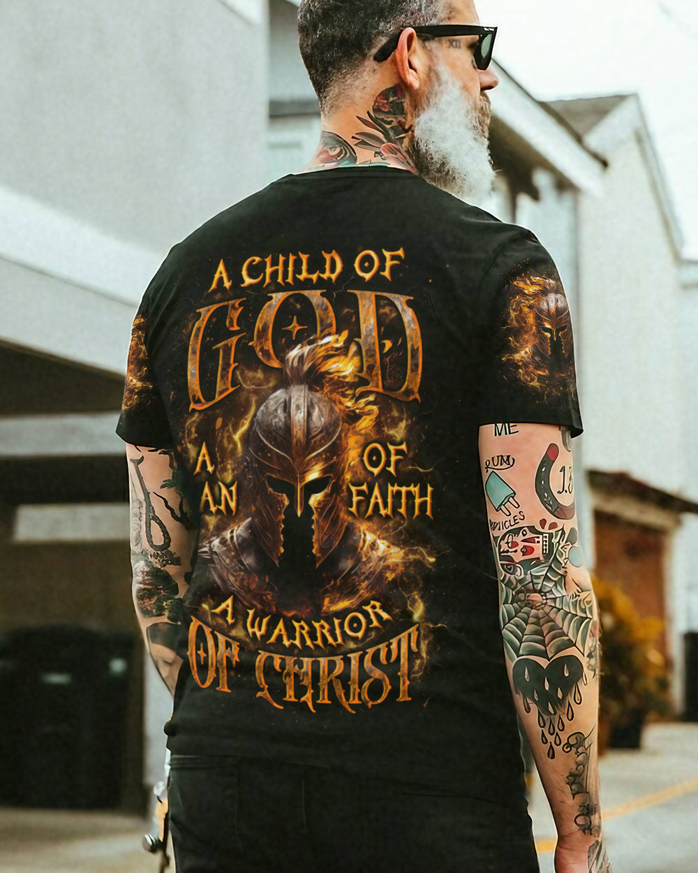 A Warrior Of Christ Men's All Over Print Shirt - Yhln1308242