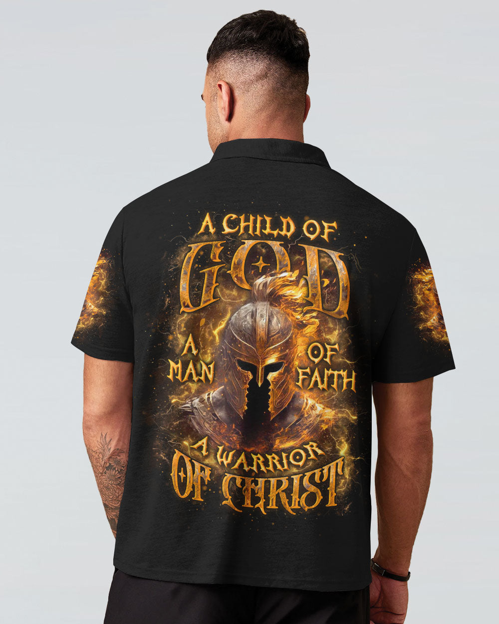 A Warrior Of Christ Men's All Over Print Shirt - Yhln1308242