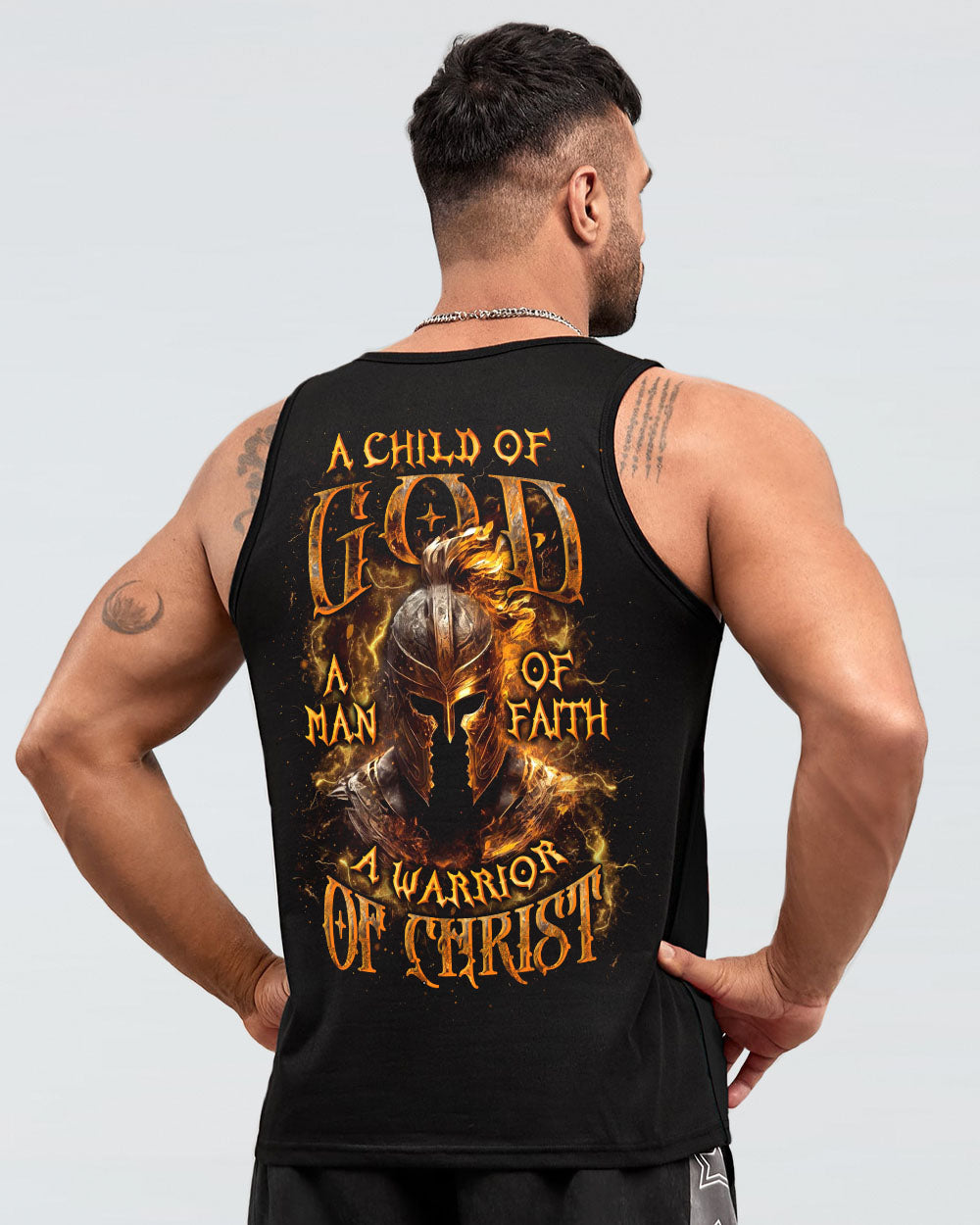 A Warrior Of Christ Men's All Over Print Shirt - Yhln1308242