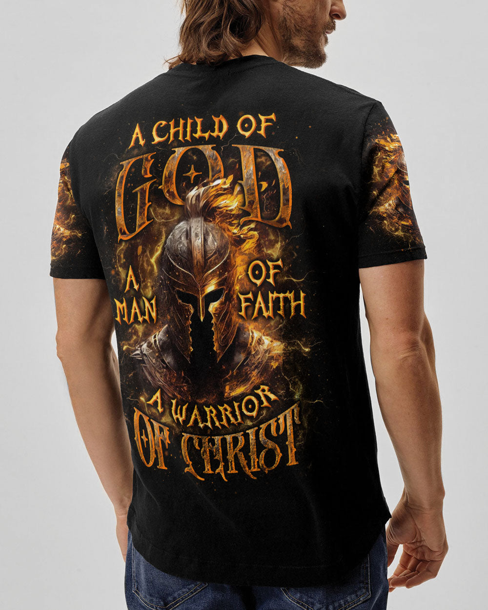 A Warrior Of Christ Men's All Over Print Shirt - Yhln1308242