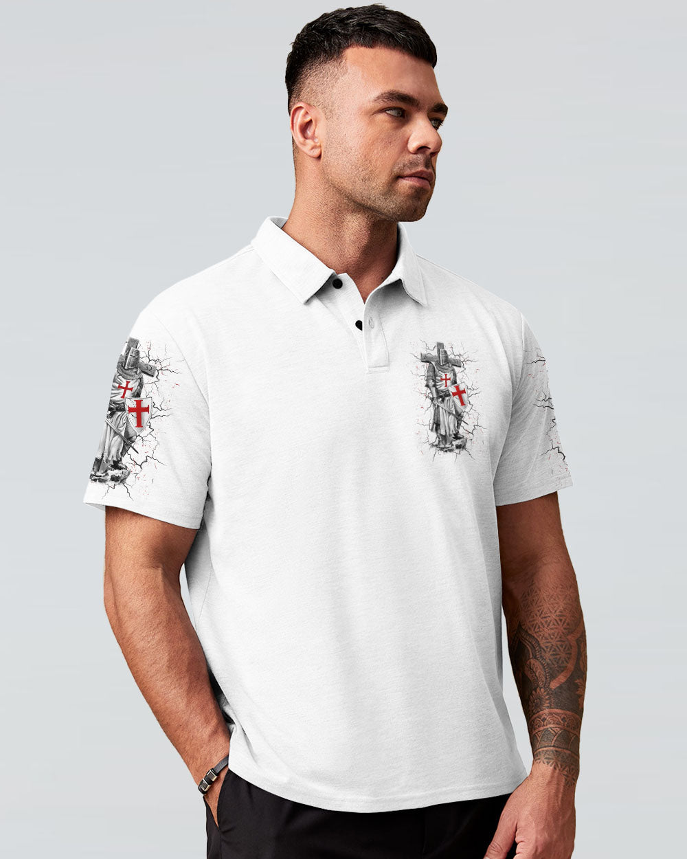 A Warrior Of Christ Men's All Over Print Shirt - Yhln1508241