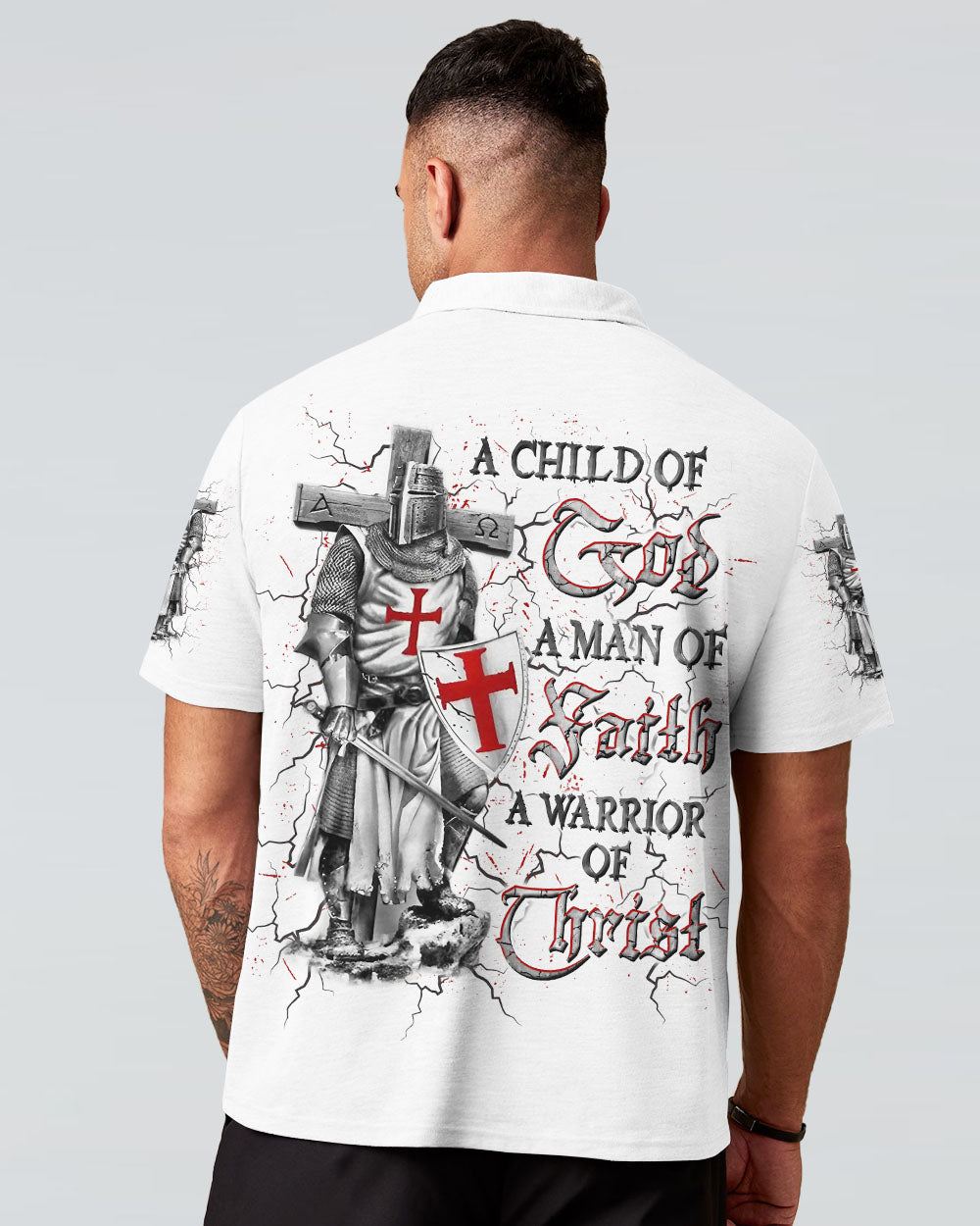 A Warrior Of Christ Men's All Over Print Shirt - Yhln1508241