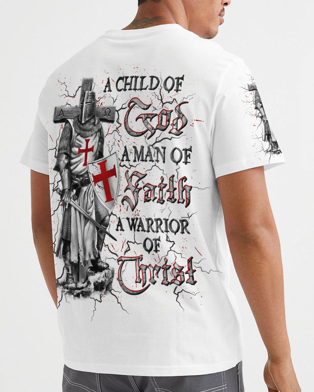 A Warrior Of Christ Men's All Over Print Shirt - Yhln1508241