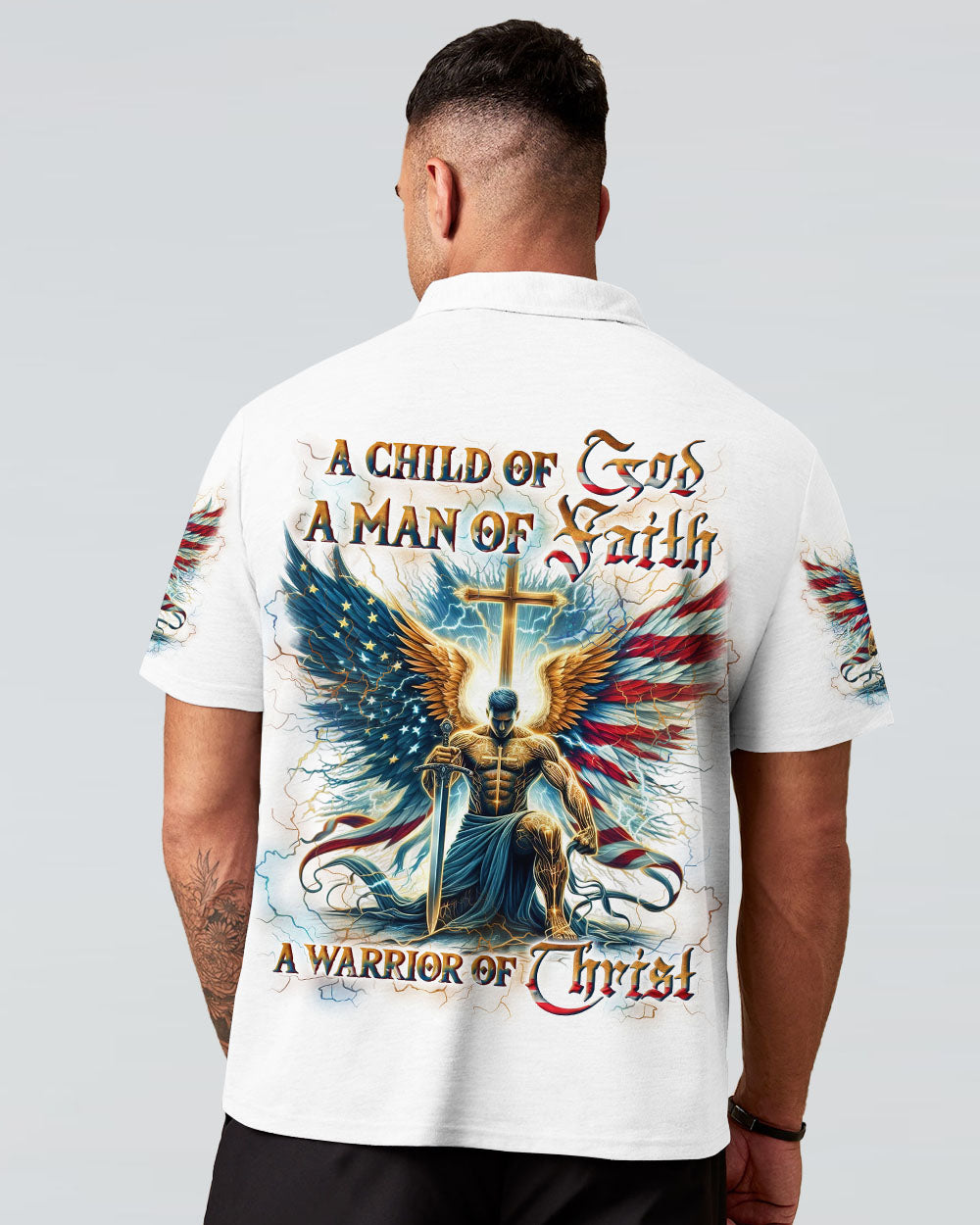 A Warrior Of Christ Men's All Over Print Shirt - Yhln1610241