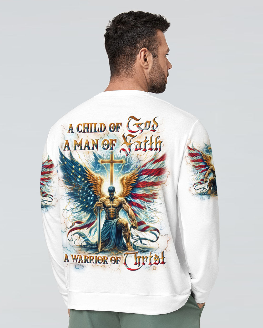 A Warrior Of Christ Men's All Over Print Shirt - Yhln1610241