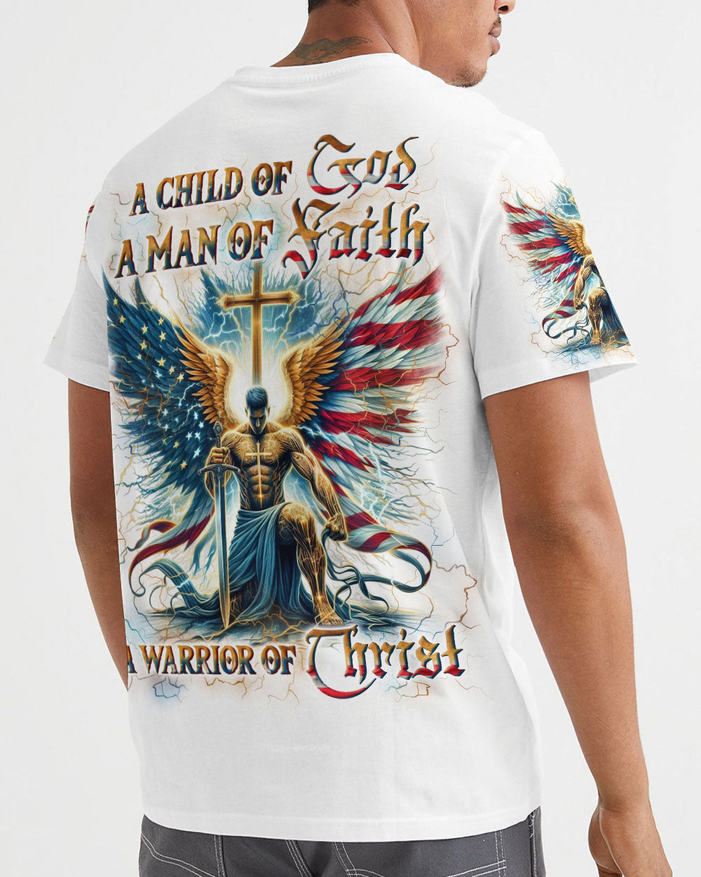 A Warrior Of Christ Men's All Over Print Shirt - Yhln1610241