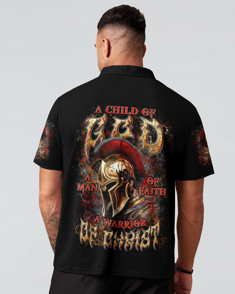 A Warrior Of Christ Men's All Over Print Shirt - Yhln1712243