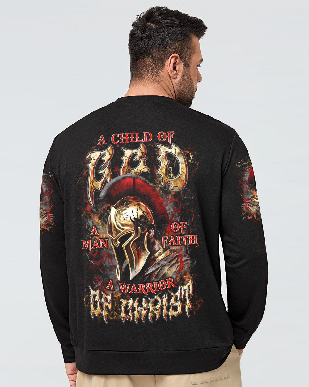 A Warrior Of Christ Men's All Over Print Shirt - Yhln1712243