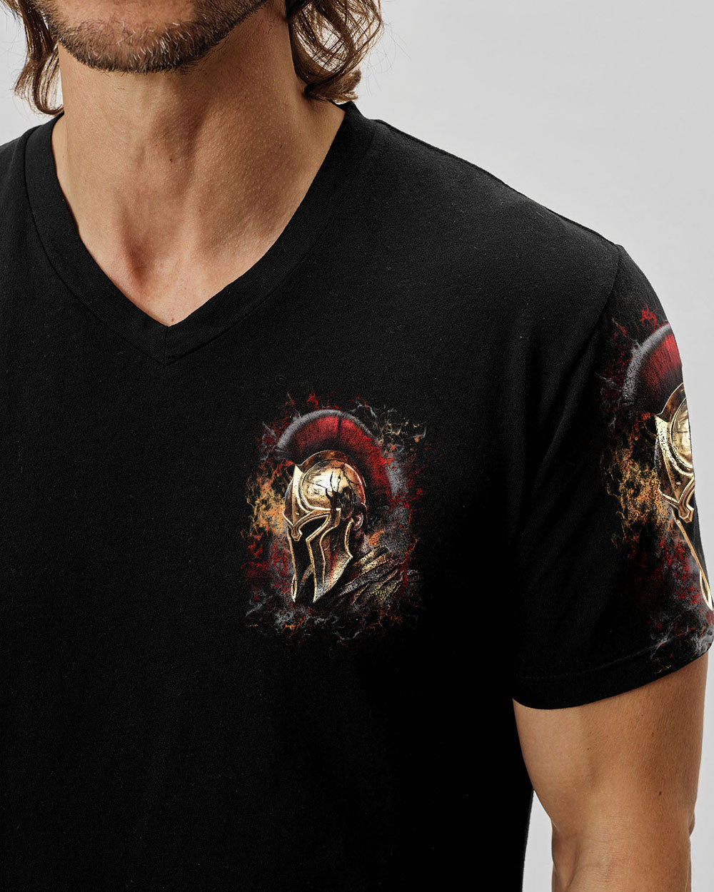 A Warrior Of Christ Men's All Over Print Shirt - Yhln1712243