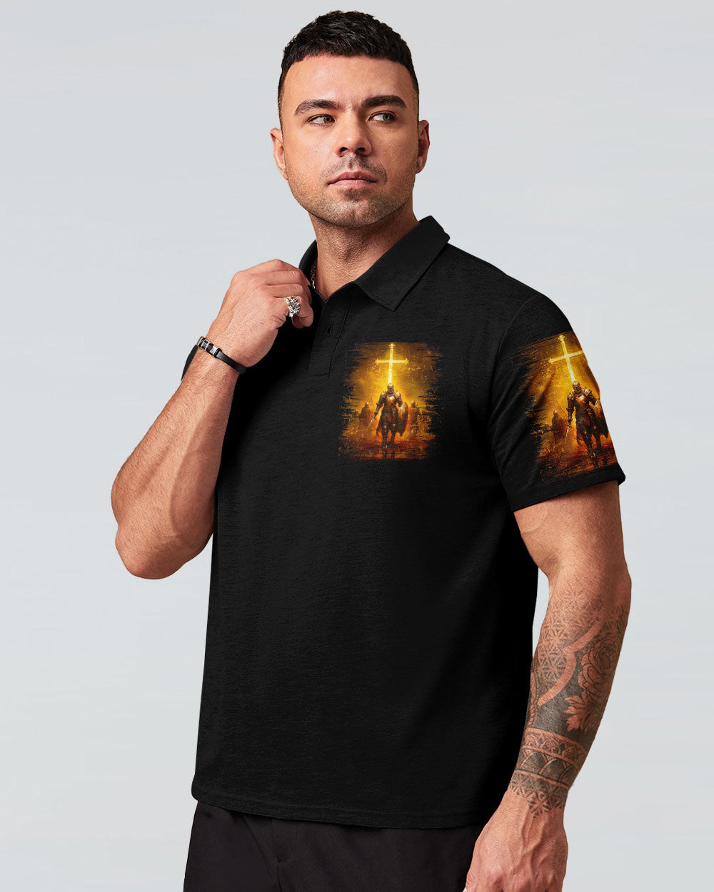 A Warrior Of Christ Men's All Over Print Shirt - Yhln2002253