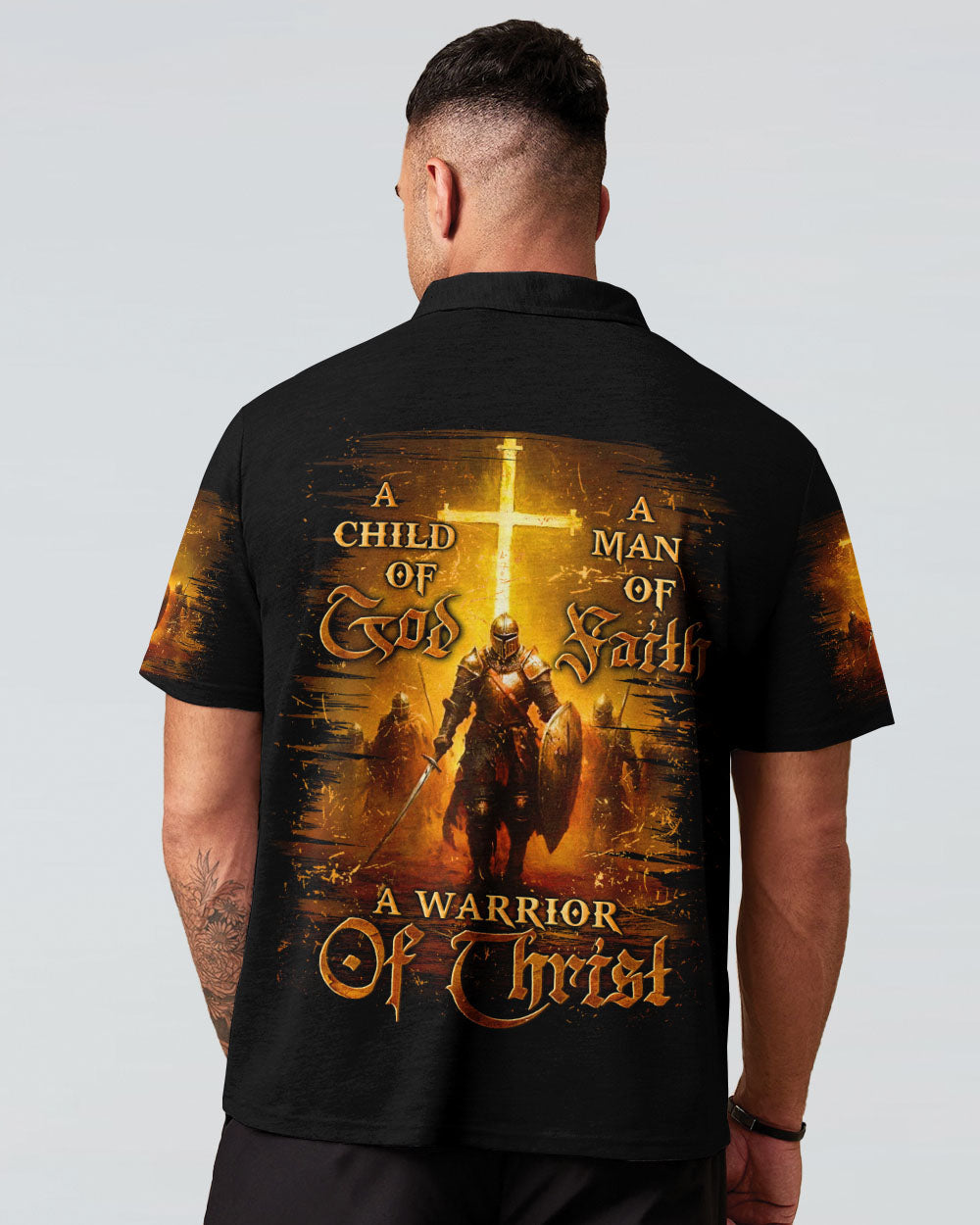 A Warrior Of Christ Men's All Over Print Shirt - Yhln2002253