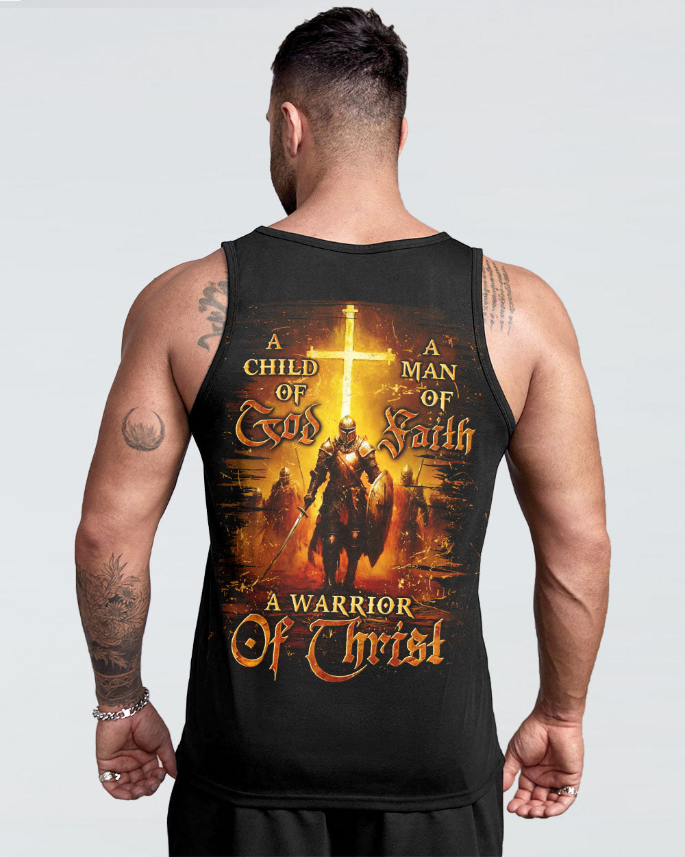 A Warrior Of Christ Men's All Over Print Shirt - Yhln2002253