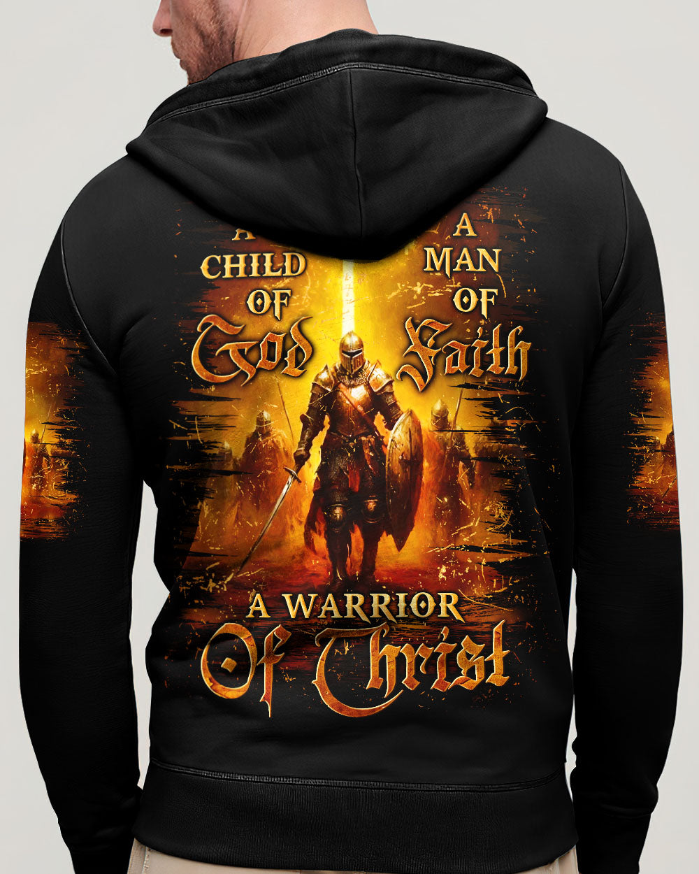 A Warrior Of Christ Men's All Over Print Shirt - Yhln2002253