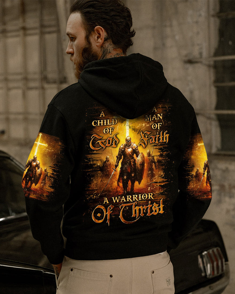 A Warrior Of Christ Men's All Over Print Shirt - Yhln2002253