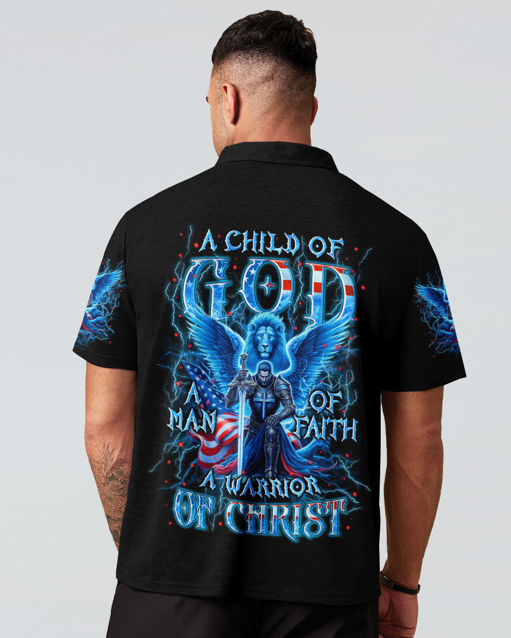 A Warrior Of Christ Men's All Over Print Shirt - Yhln2111242