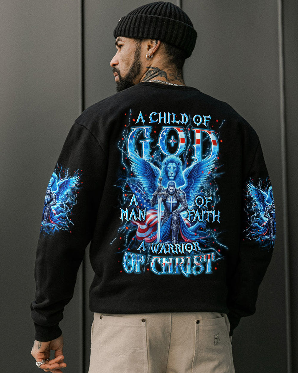 A Warrior Of Christ Men's All Over Print Shirt - Yhln2111242