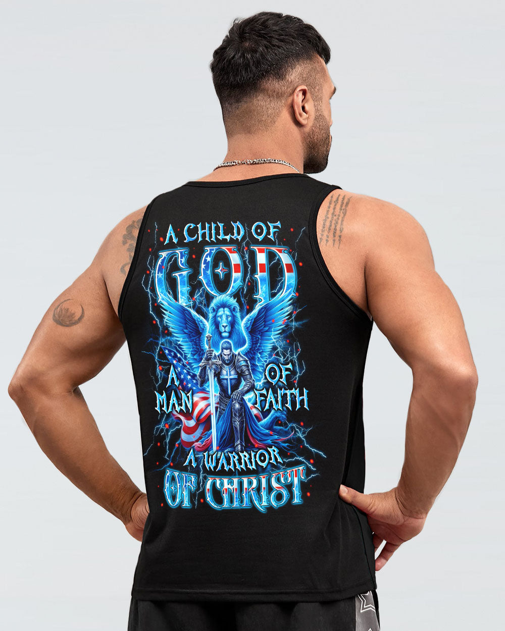 A Warrior Of Christ Men's All Over Print Shirt - Yhln2111242