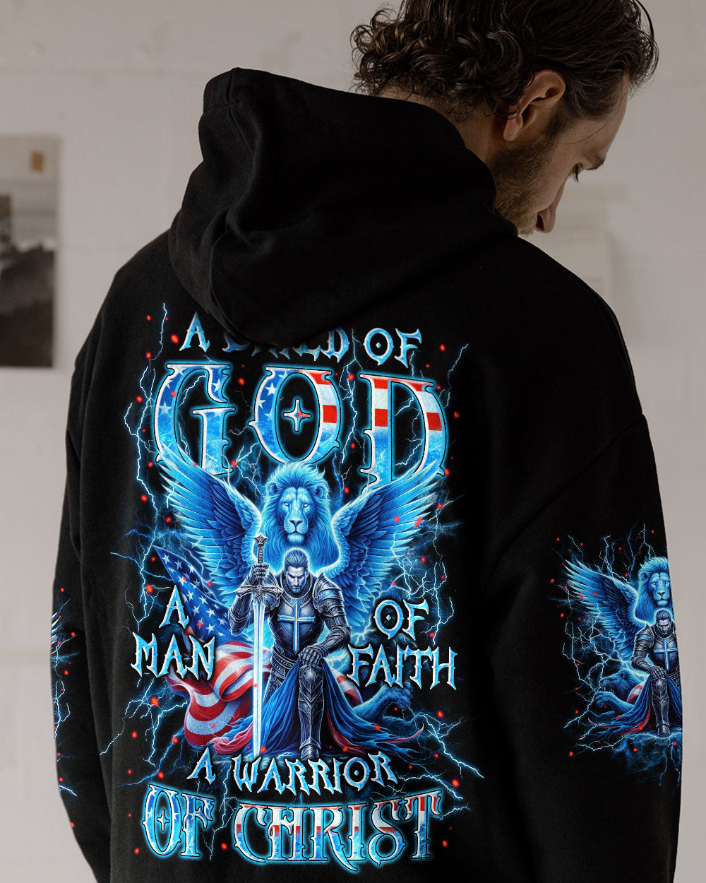 A Warrior Of Christ Men's All Over Print Shirt - Yhln2111242