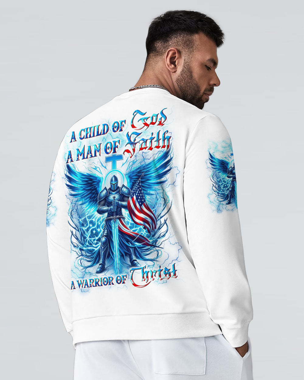 A Warrior Of Christ Men's All Over Print Shirt - Yhln2210242