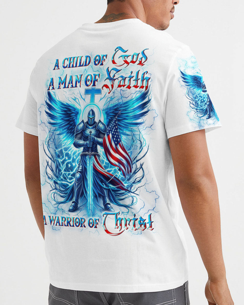 A Warrior Of Christ Men's All Over Print Shirt - Yhln2210242