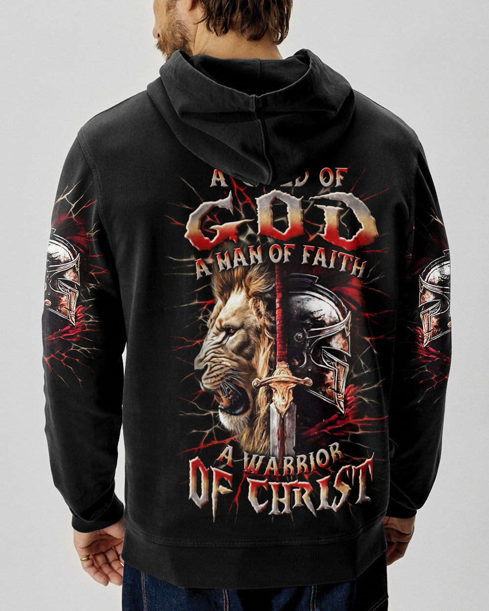 A Warrior Of Christ Men's All Over Print Shirt - Yhln2402253