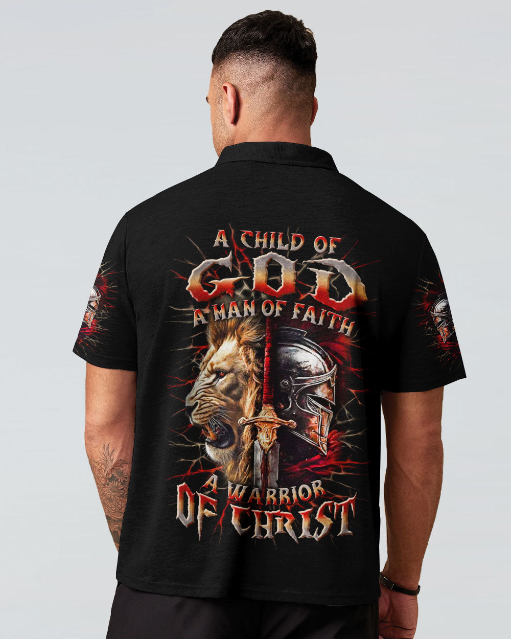 A Warrior Of Christ Men's All Over Print Shirt - Yhln2402253