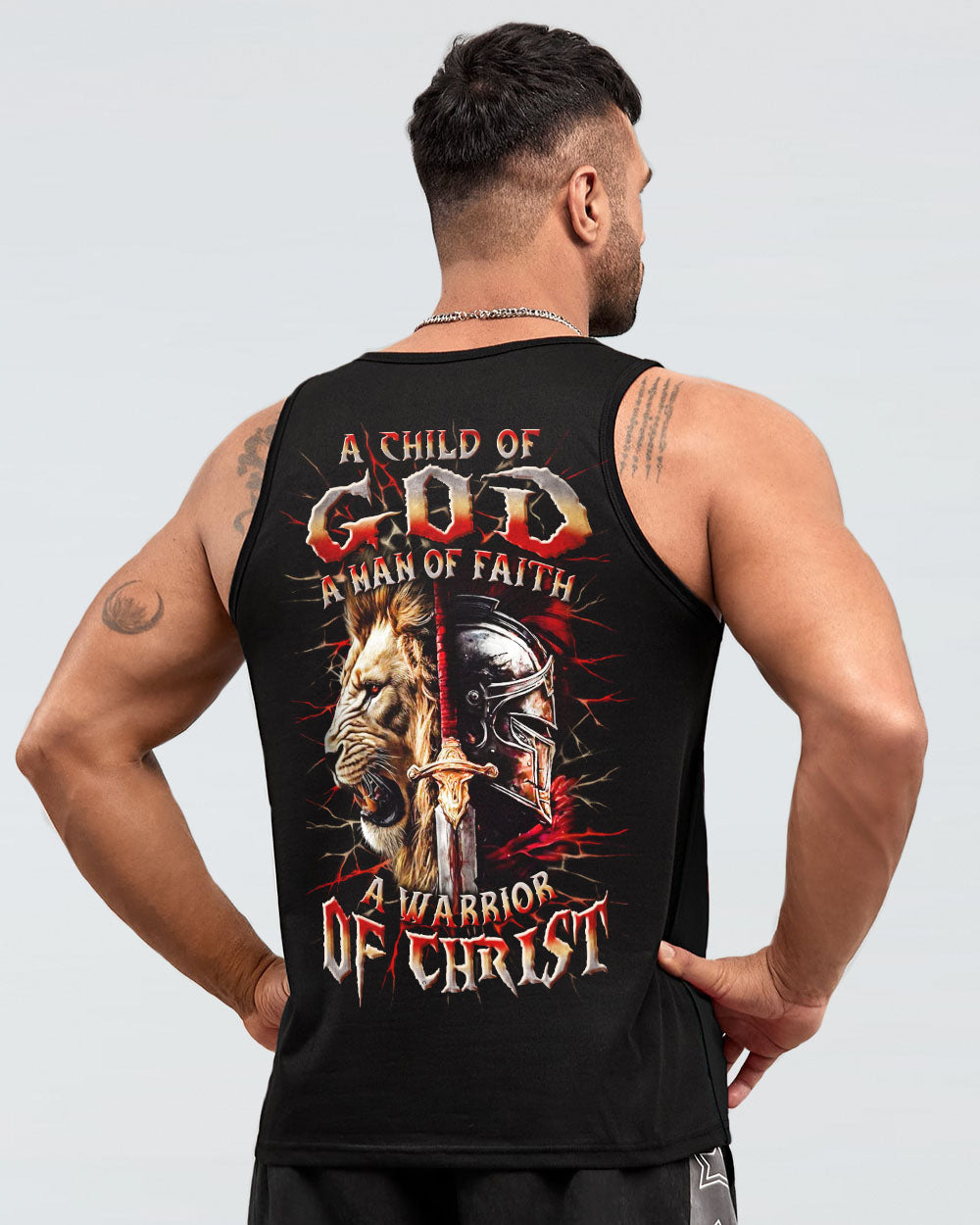 A Warrior Of Christ Men's All Over Print Shirt - Yhln2402253