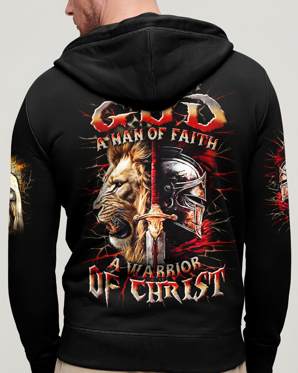 A Warrior Of Christ Men's All Over Print Shirt - Yhln2402253