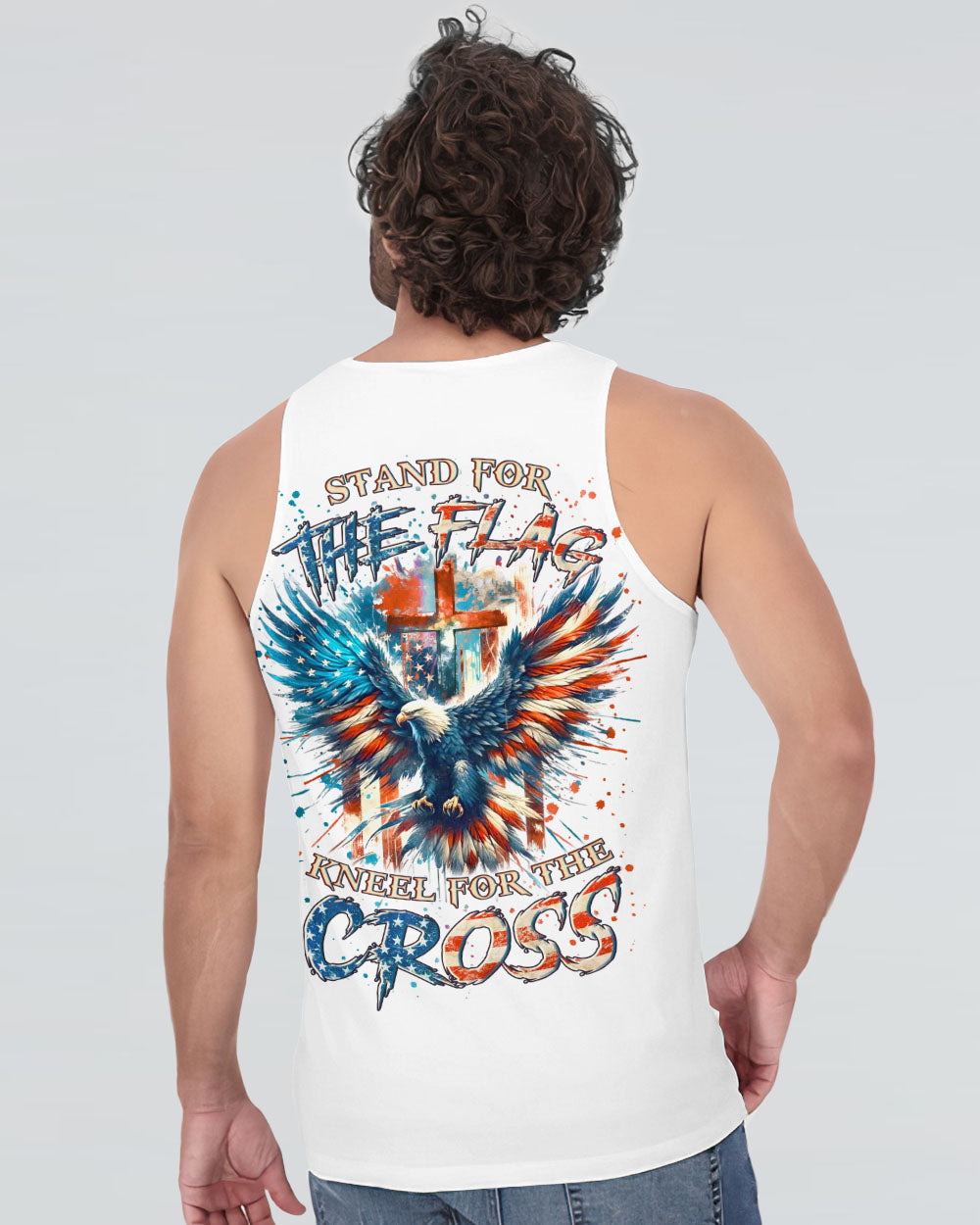 Stand For The Flag Kneel For The Cross Men's All Over Print Shirt - Yhln2709243