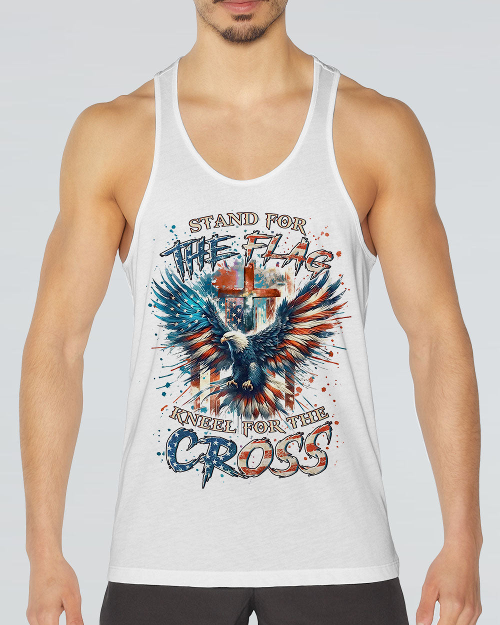 Stand For The Flag Kneel For The Cross Men's All Over Print Shirt - Yhln2709243