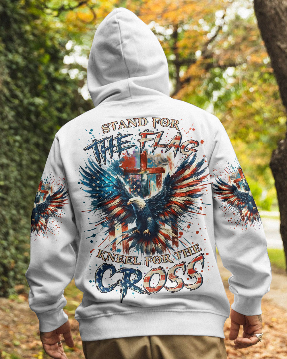 Stand For The Flag Kneel For The Cross Men's All Over Print Shirt - Yhln2709243