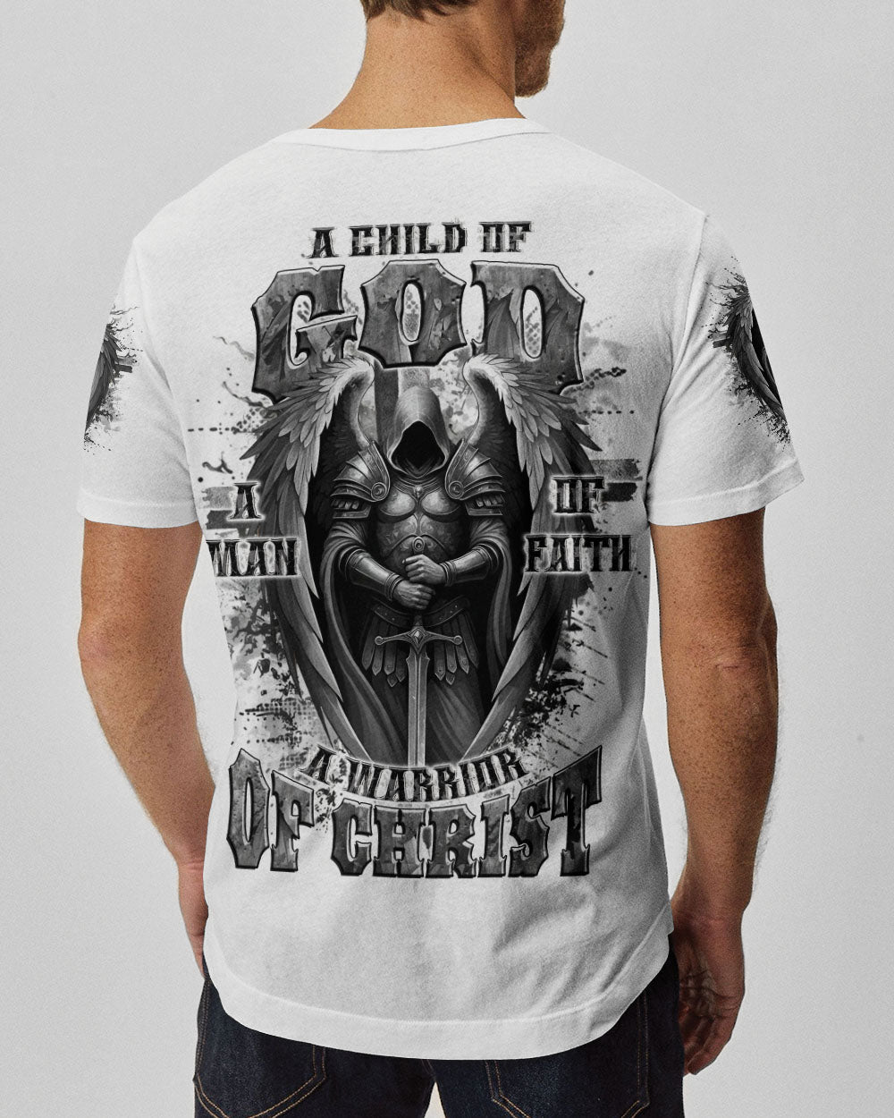 A Warrior Of Christ Men's All Over Print Shirt - Yhlt0302251