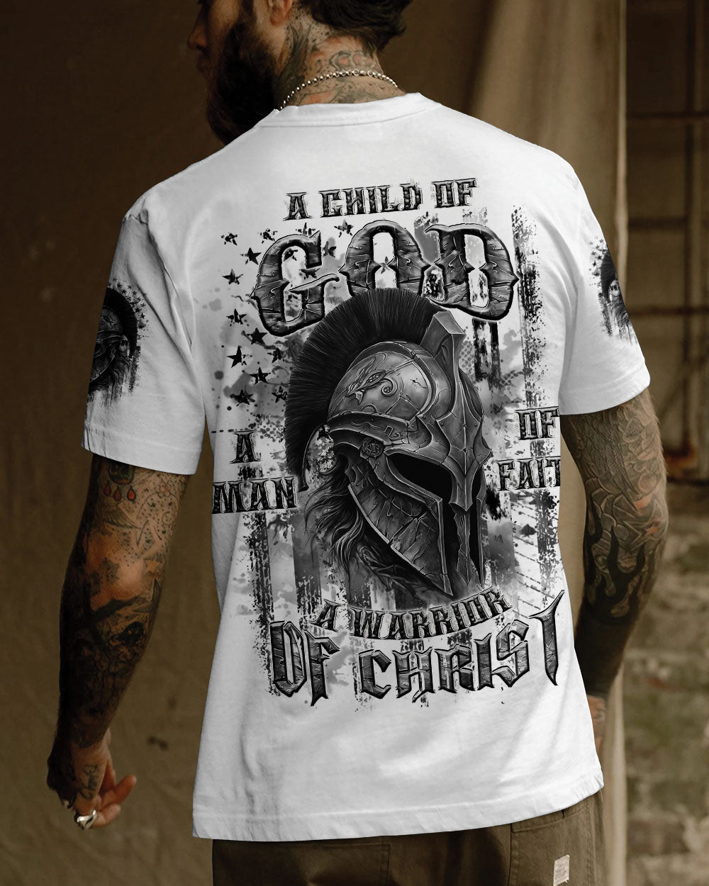 A Warrior Of Christ Men's All Over Print Shirt - Yhlt0312242